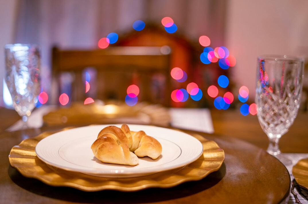 family dinner table